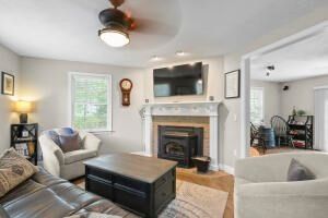 Fireplace, Interior, Living room, Wood Texture Flooring