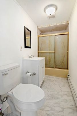 Bathroom, Glass Shower, Interior, Marble