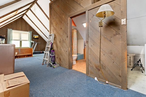 Bathroom, Interior, Wooden Walls
