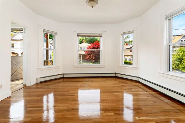 Empty room, Interior, Wood Texture Flooring