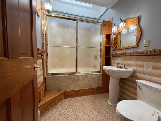 Bathroom, Glass Shower, Interior