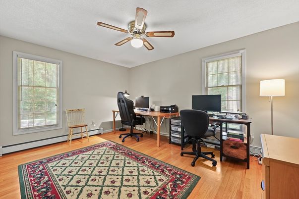 Home Office, Interior, Wood Texture Flooring