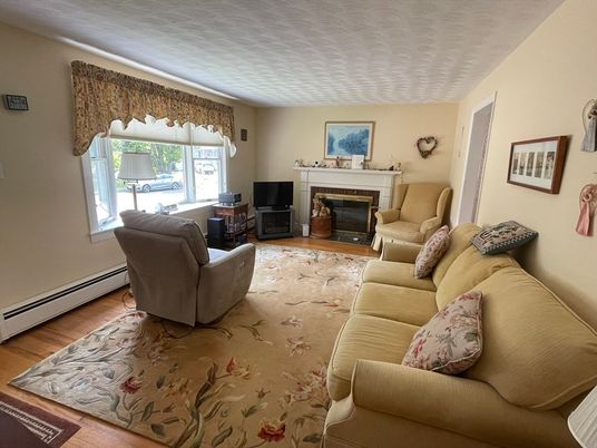 Fireplace, Interior, Living room, Wood Texture Flooring