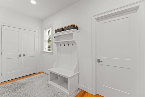 Interior, Recessed Lighting, Wood Texture Flooring