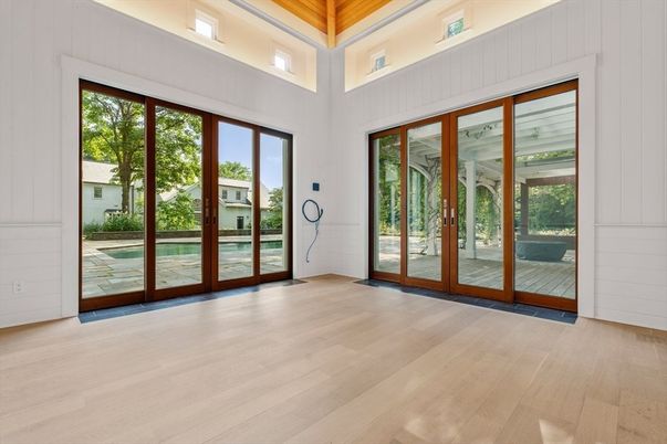 Empty room, Interior, Wood Texture Flooring