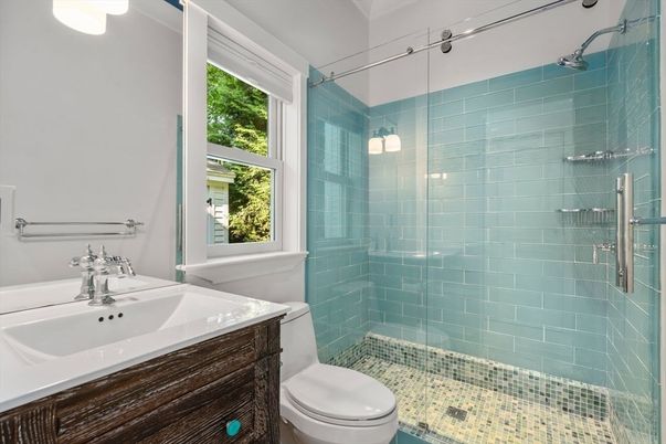 Bathroom, Glass Shower, Interior