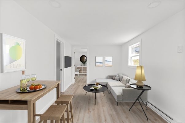 Dining room, Interior, Living room, Wood Texture Flooring