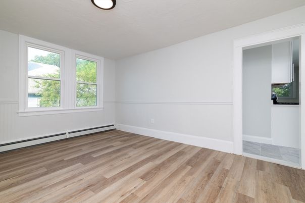 Empty room, Interior, Wood Texture Flooring