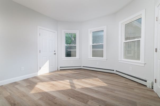 Empty room, Interior, Wood Texture Flooring