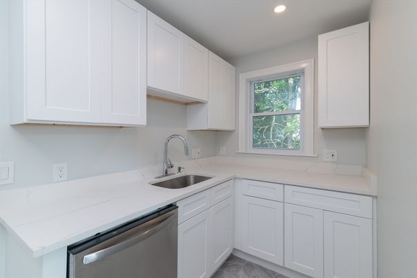Interior, Kitchen, Marble, Recessed Lighting