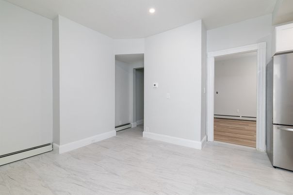 Empty room, Interior, Marble, Recessed Lighting