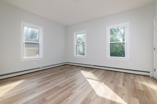 Empty room, Interior, Wood Texture Flooring