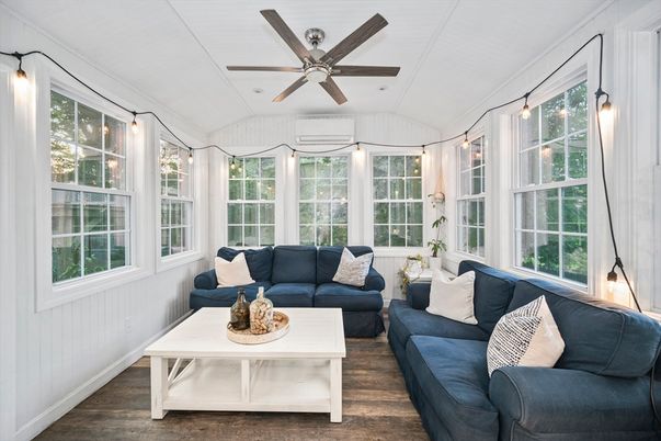Interior, Living room, Sun Room, Wood Texture Flooring
