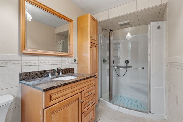 Bathroom, Glass Shower, Interior