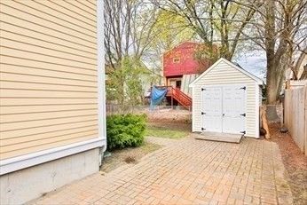 Backyard, Detached Garage, Exterior