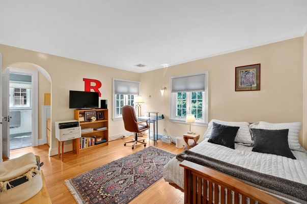 Bedroom, Home Office, Interior, Wood Texture Flooring