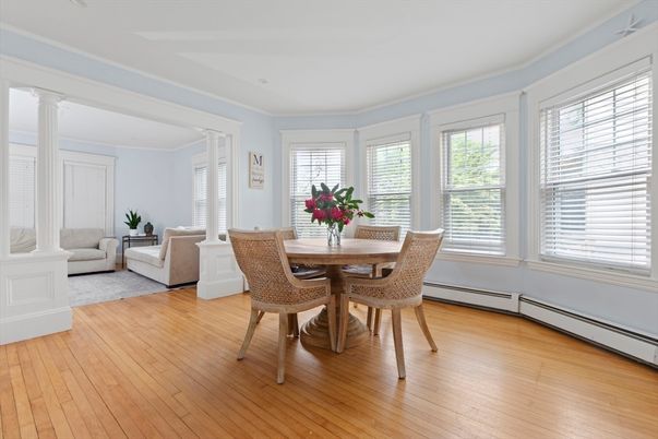 Dining room, Interior, Living room, Wood Texture Flooring