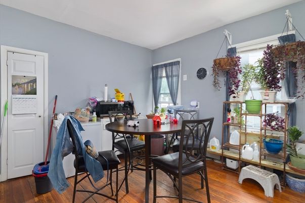 Dining room, Interior, Wood Texture Flooring