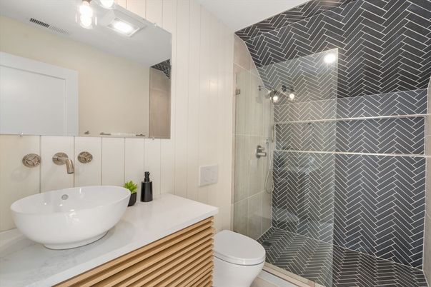 Bathroom, Glass Shower, Interior