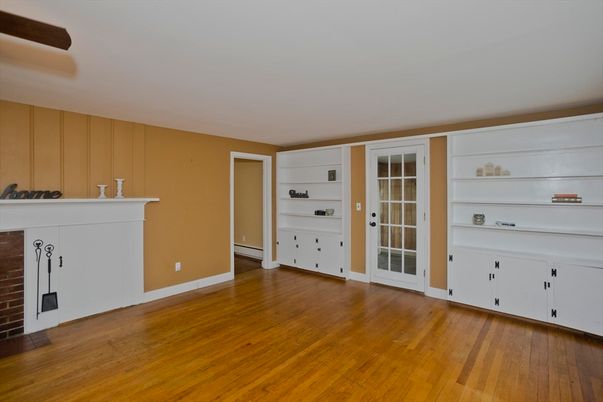 Empty room, Interior, Wood Texture Flooring