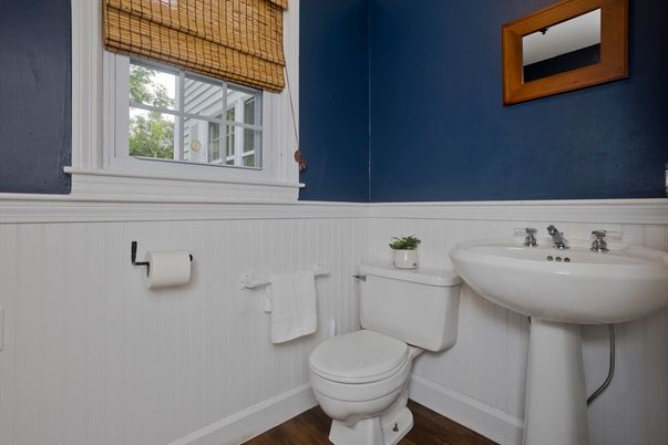 Bathroom, Interior, Wood Texture Flooring