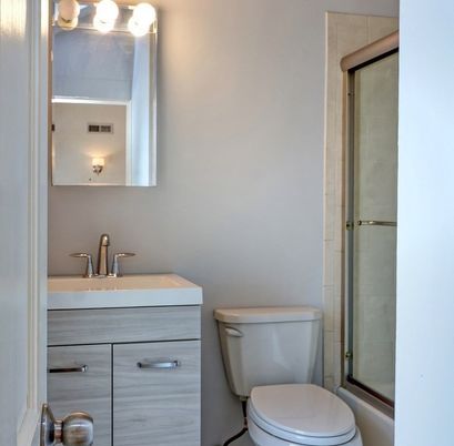 Bathroom, Glass Shower, Interior