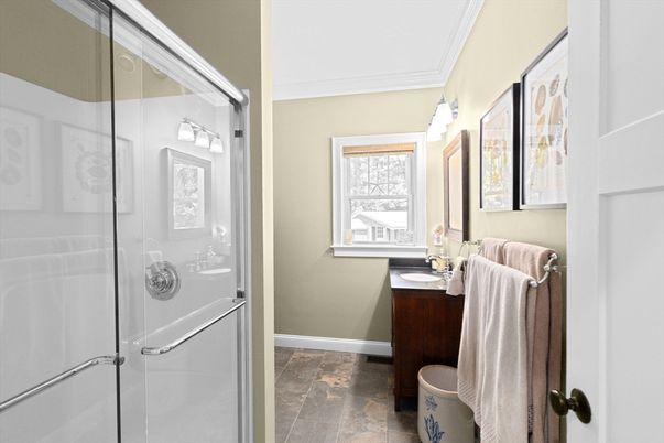 Bathroom, Glass Shower, Interior