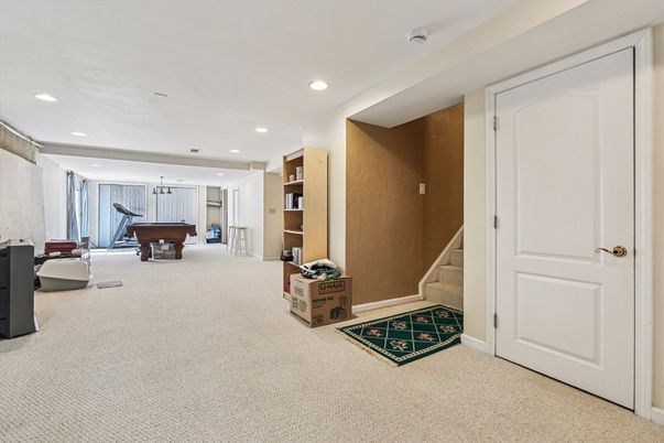 Billiard Table, Fitness Equipment, Game Room, Interior, Pendant Lights, Recessed Lighting