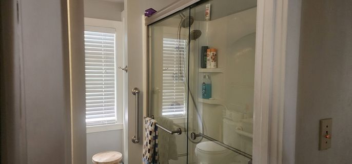 Bathroom, Glass Shower, Interior