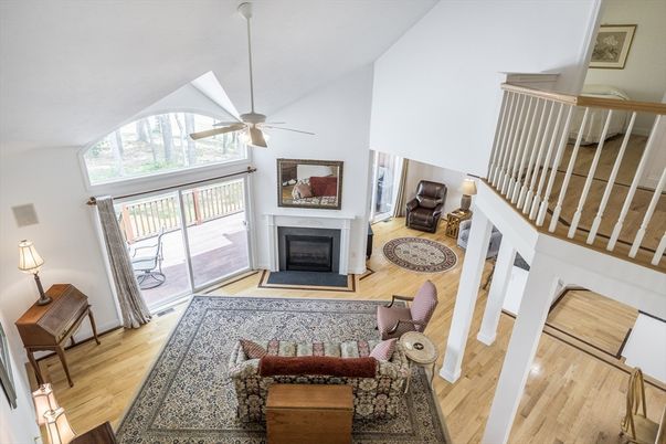 Fireplace, Interior, Living room, Wood Texture Flooring