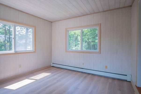 Empty room, Interior, Wooden Ceilings, Wood Texture Flooring