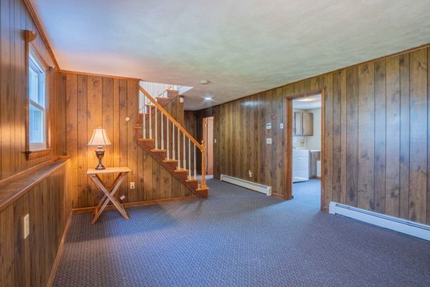 Empty room, Interior, Wooden Walls