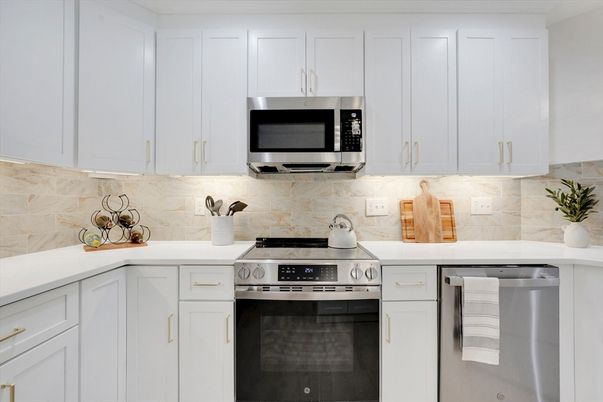 Interior, Kitchen, Stainless Steel Appliances