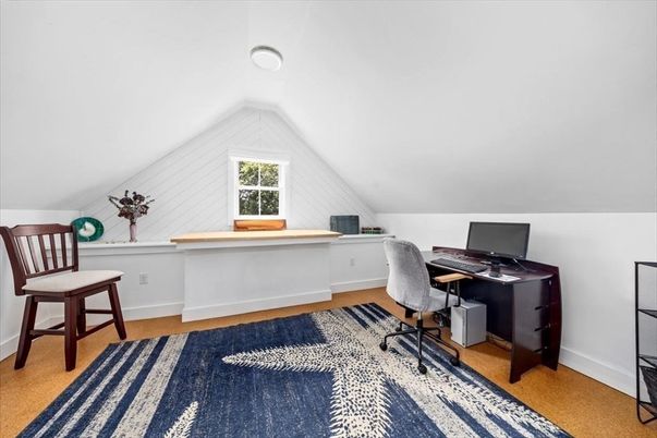 Home Office, Interior, Wood Texture Flooring