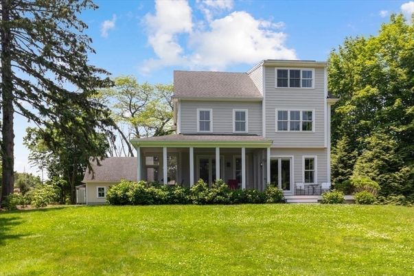 Backyard, Exterior, Facade, Farmhouse