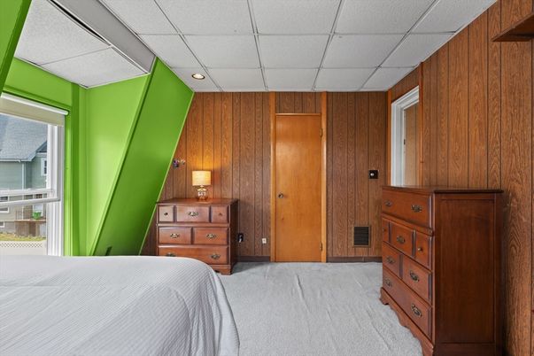 Bedroom, Interior, Wooden Walls