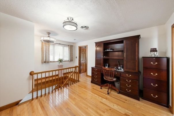 Home Office, Interior, Wood Texture Flooring