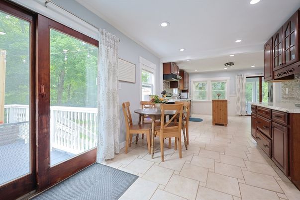 Dining room, Interior, Kitchen, Recessed Lighting