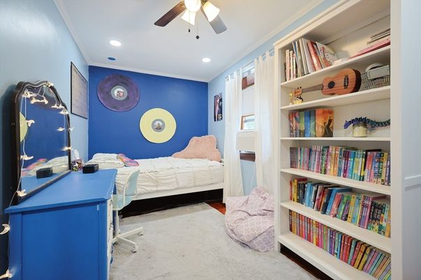 Bedroom, Home Office, Interior, Recessed Lighting