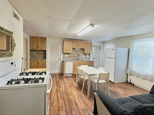 Dining room, Interior, Kitchen, Wood Texture Flooring