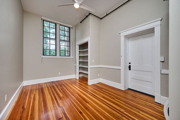 Empty room, Interior, Wood Texture Flooring