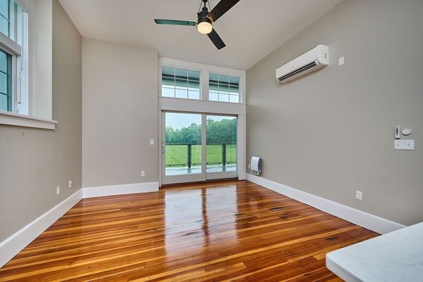 Empty room, Interior, Wood Texture Flooring