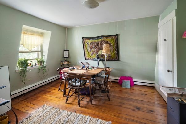 Dining room, Interior, Wood Texture Flooring