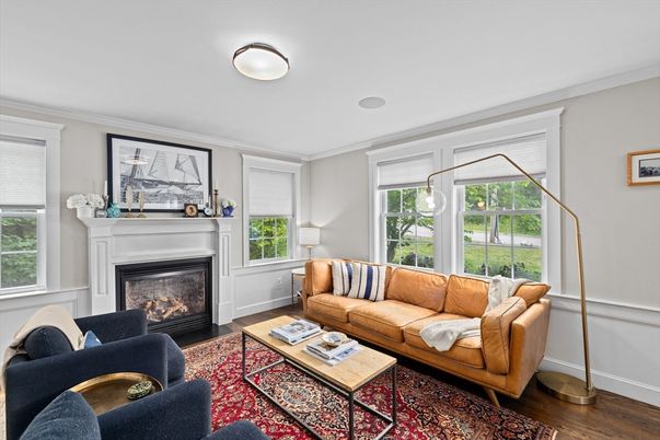 Fireplace, Interior, Living room, Wood Texture Flooring