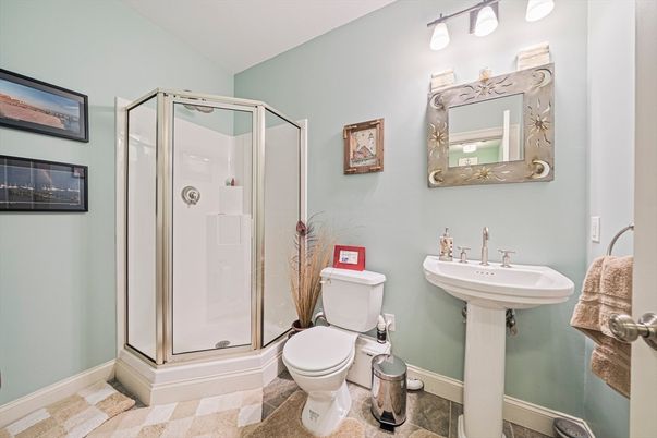 Bathroom, Glass Shower, Interior