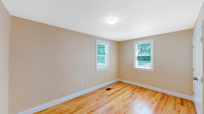 Empty room, Interior, Wood Texture Flooring