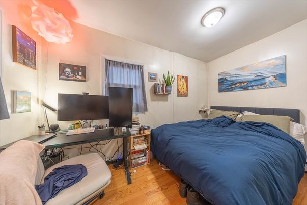 Bedroom, Home Office, Interior, Wood Texture Flooring
