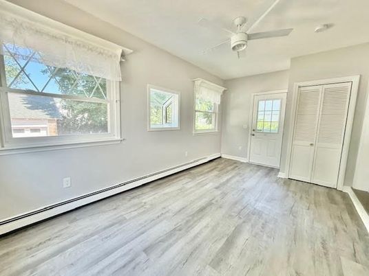 Empty room, Interior, Wood Texture Flooring
