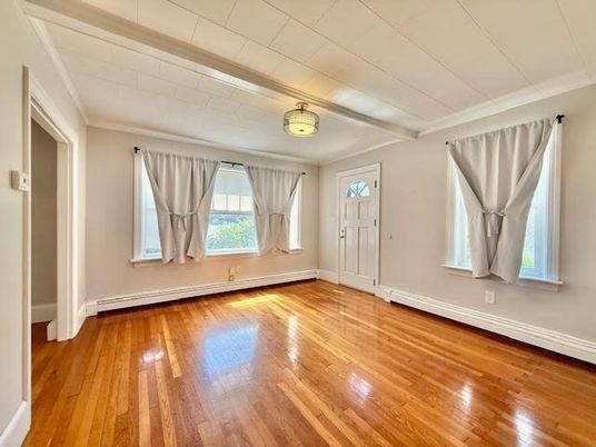 Empty room, Interior, Wood Texture Flooring
