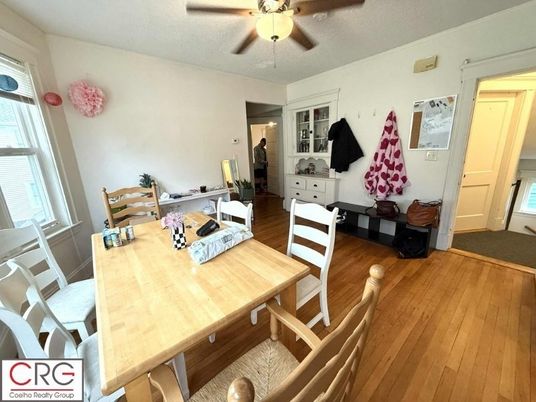 Dining room, Interior, Wood Texture Flooring